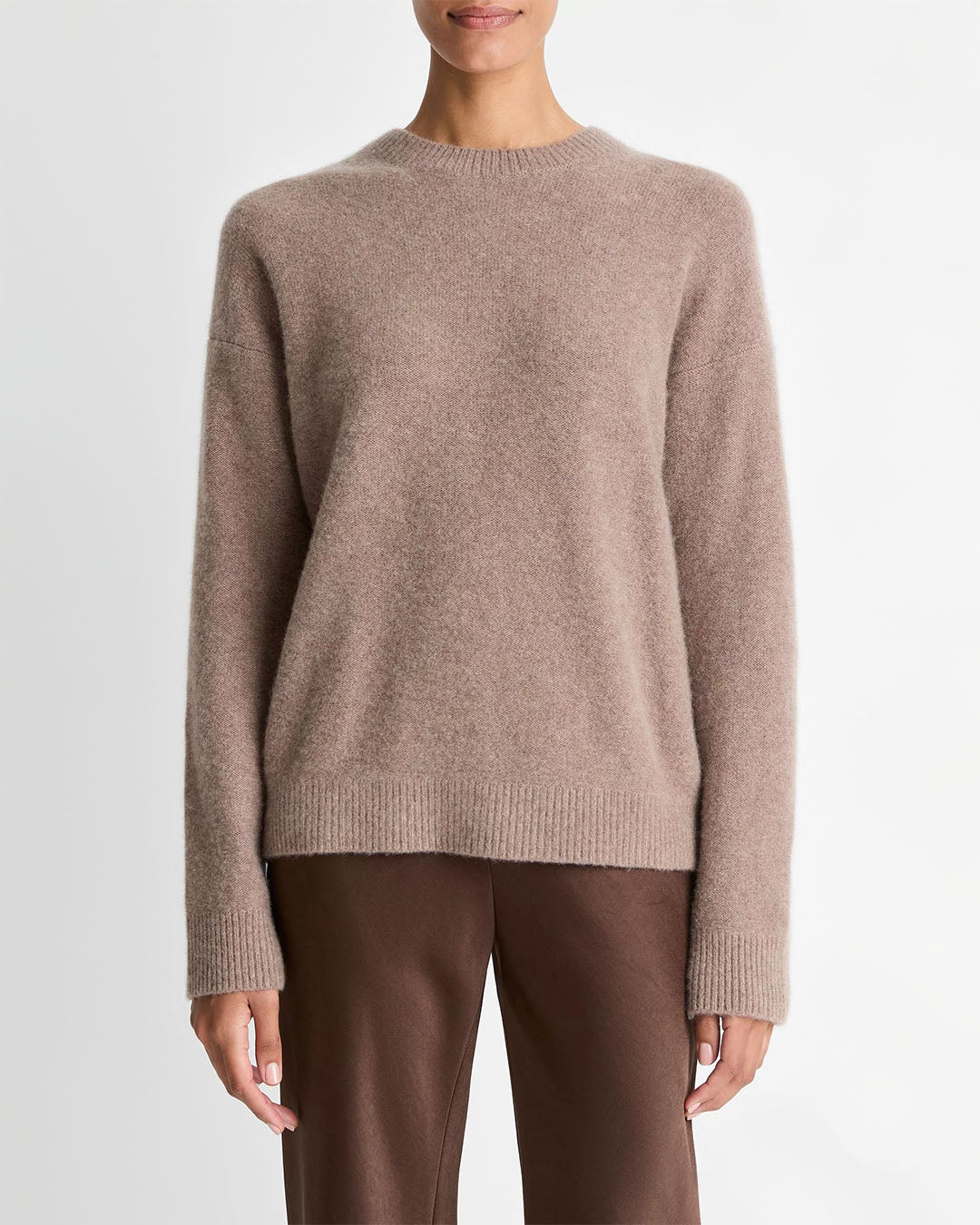 Vince Plush Cashmere Crew Neck Sweater