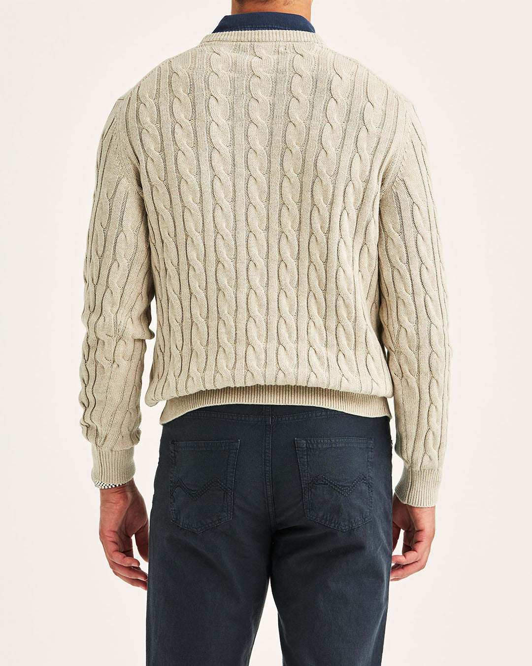 Morris Ethan Cable Oneck