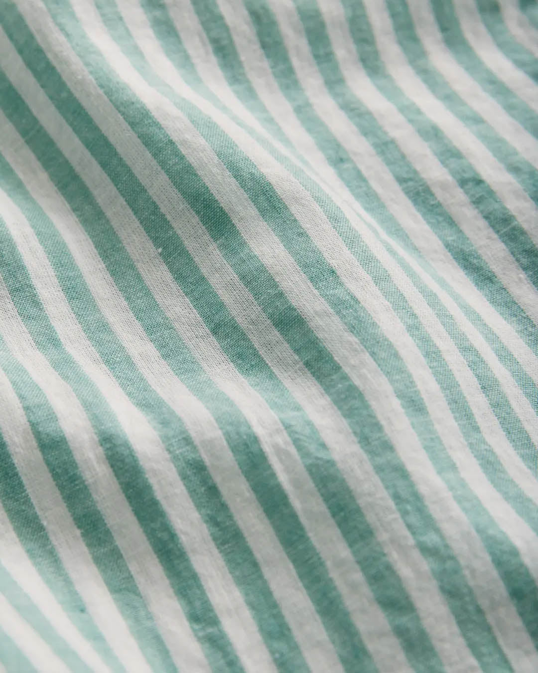 Morris Douglas Linen Stripe Shirt