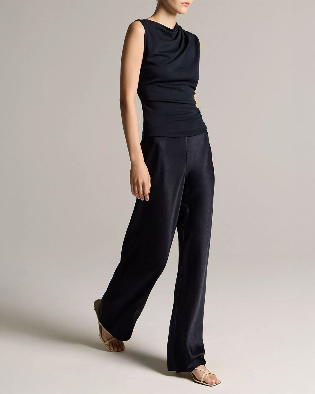 Vince Colette High Waist Satin Pant