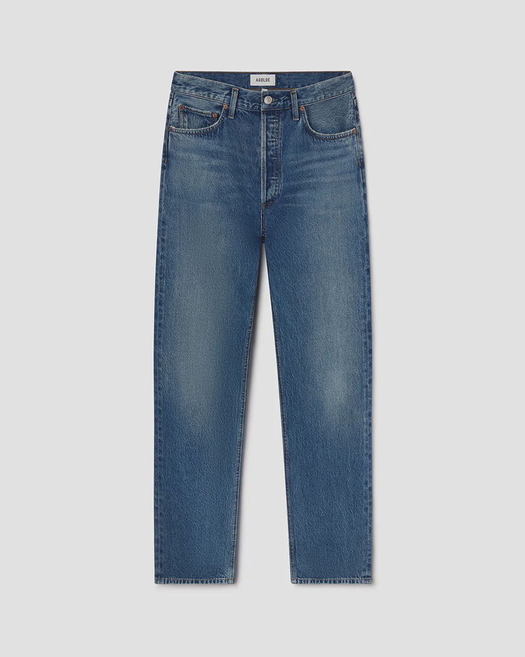 Agolde 90's Pinch Waist High Rise Straight (Weightless)