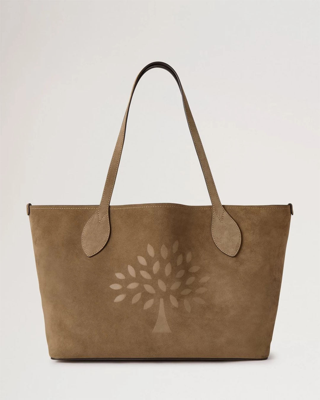 Mulberry Suede Tote