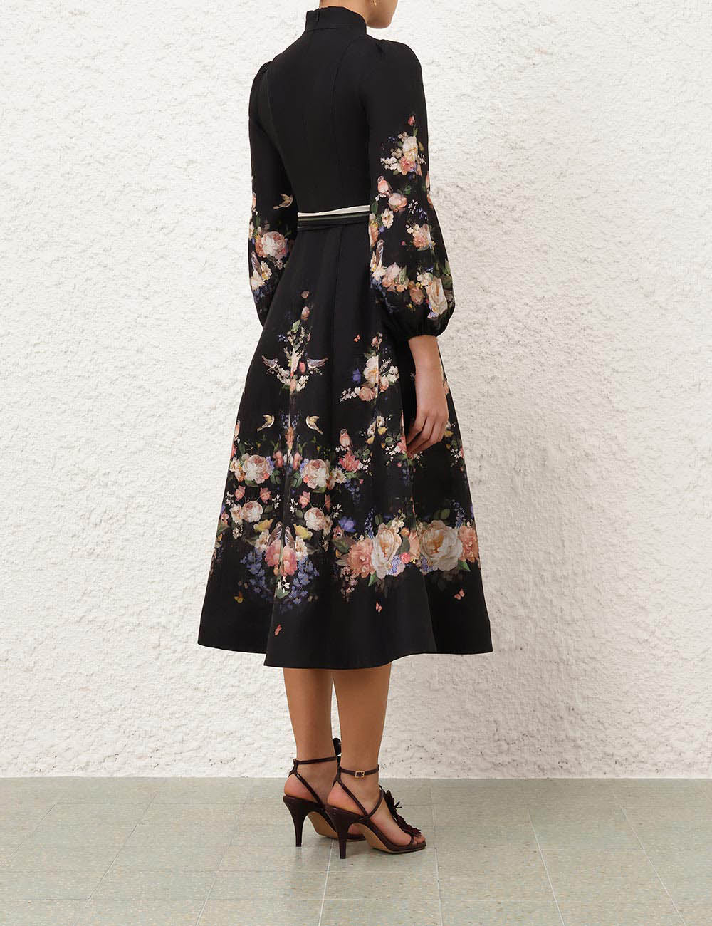 Zimmermann Valiant Button Midi Dress