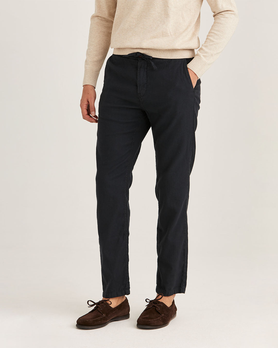 Morris Fenix Linen Trouser