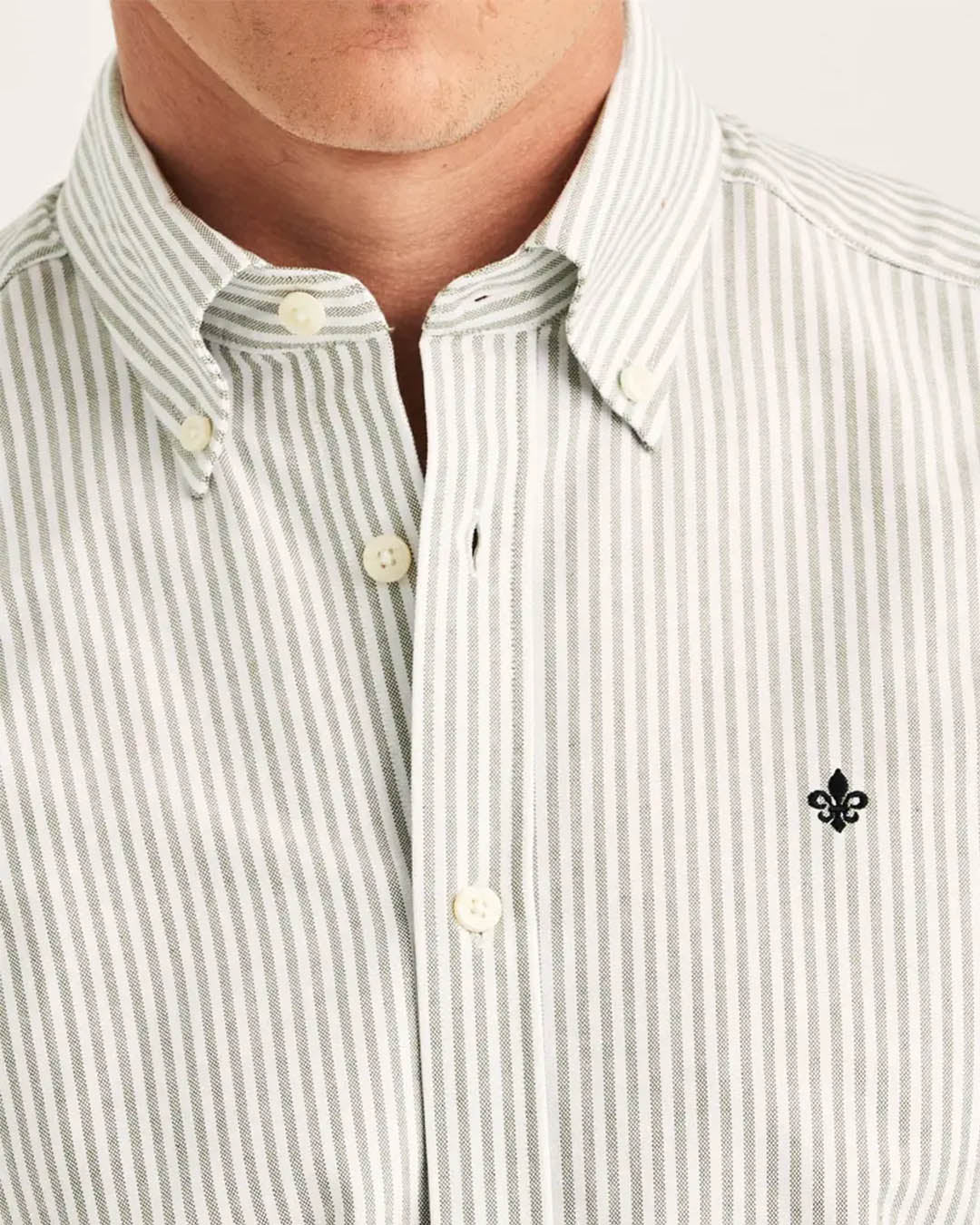 Morris Douglas Oxford Stripe Slim Fit