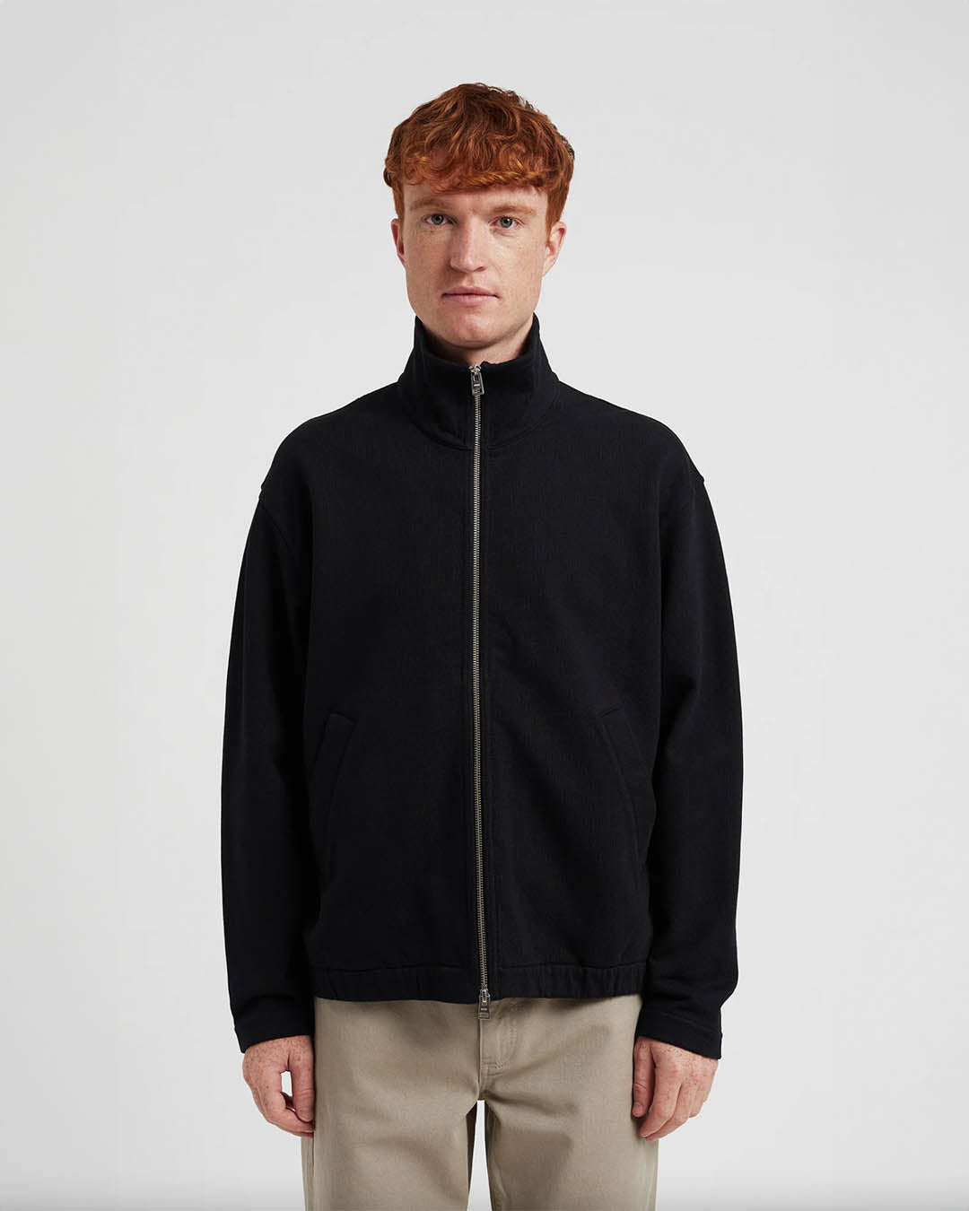 Norse Projects Bjorn Relaxed Organic Loopback Track Jacket