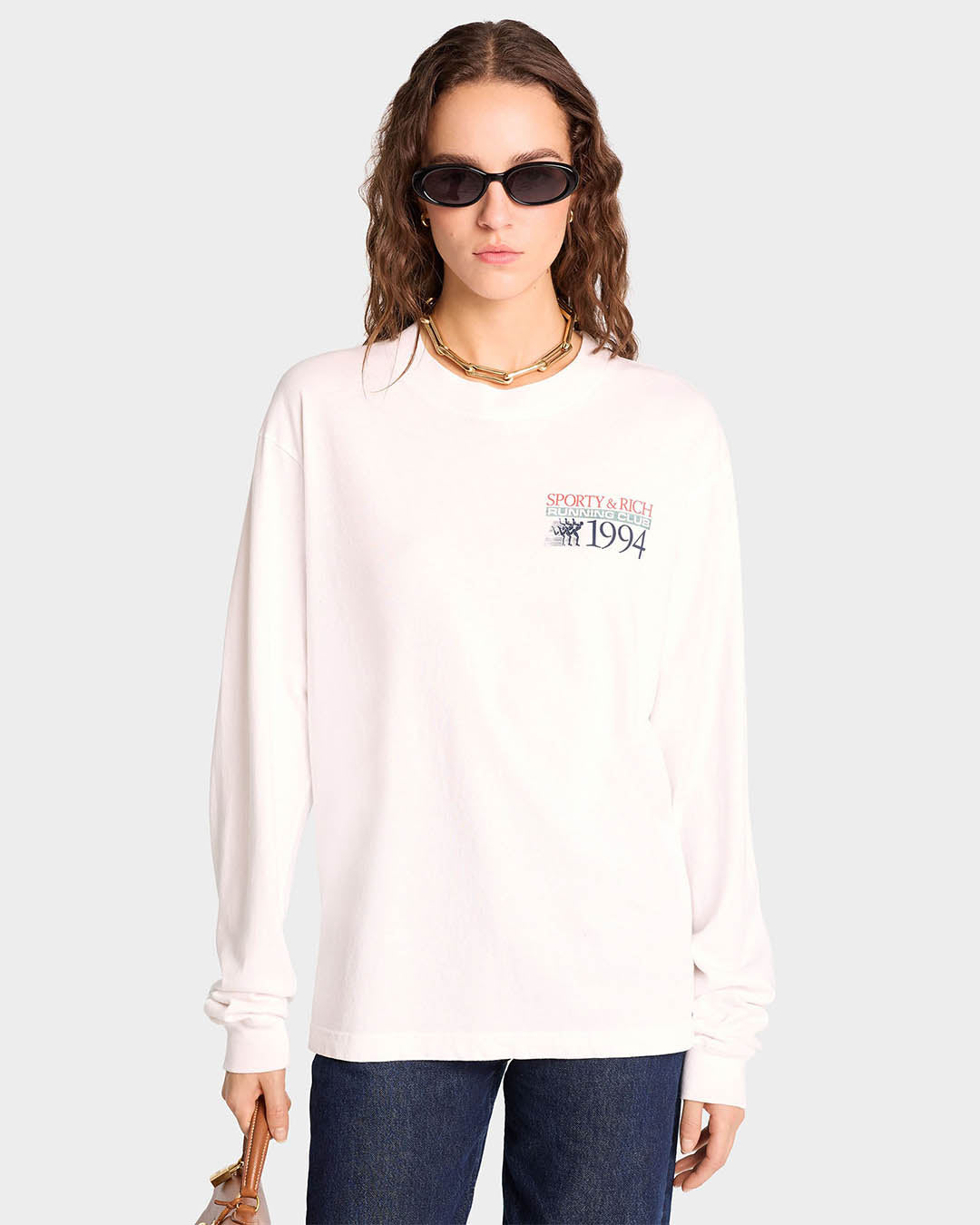 Sporty & Rich Finish Line Longsleeve