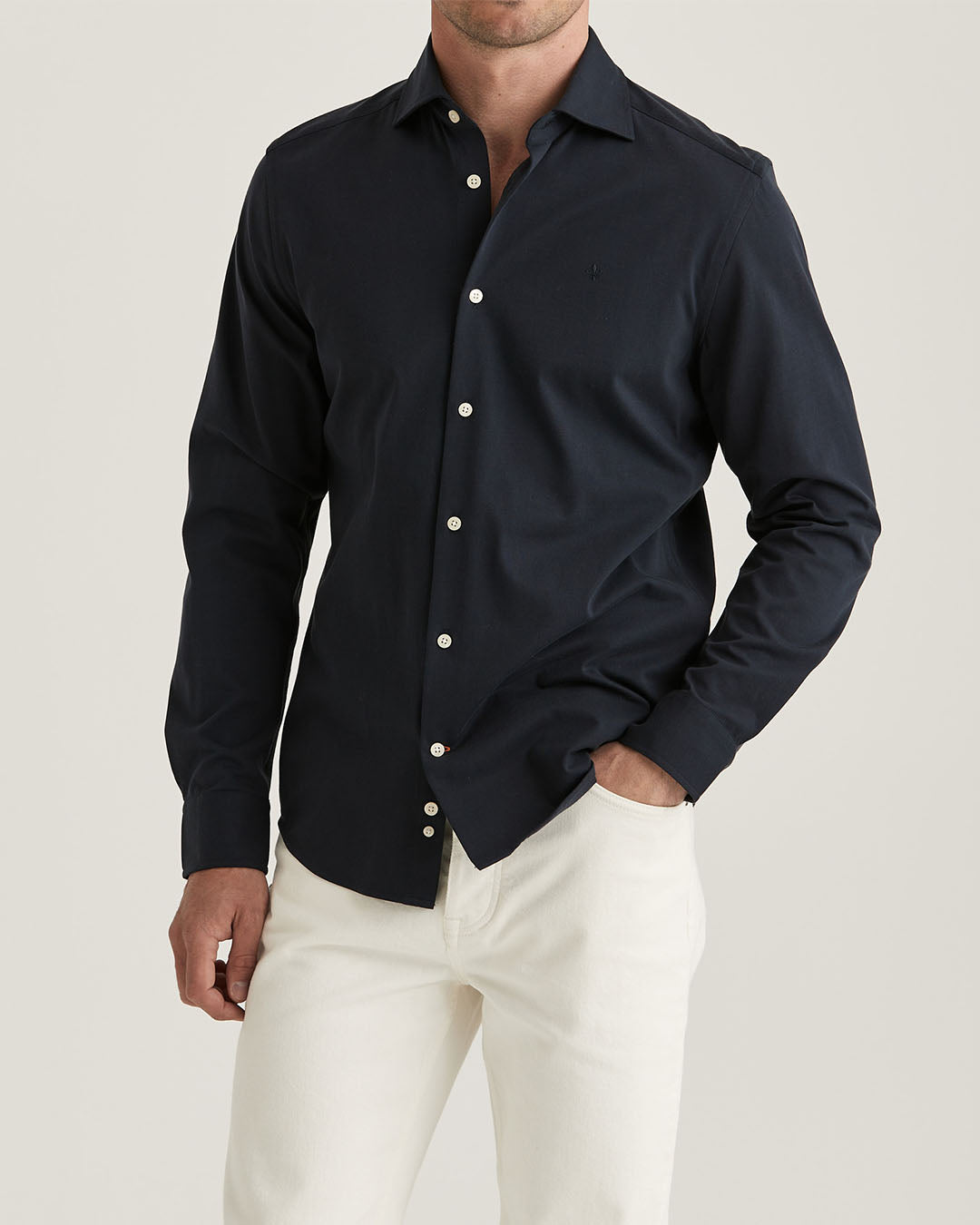 Morris Dressed Jersey Shirt - Slim Fit