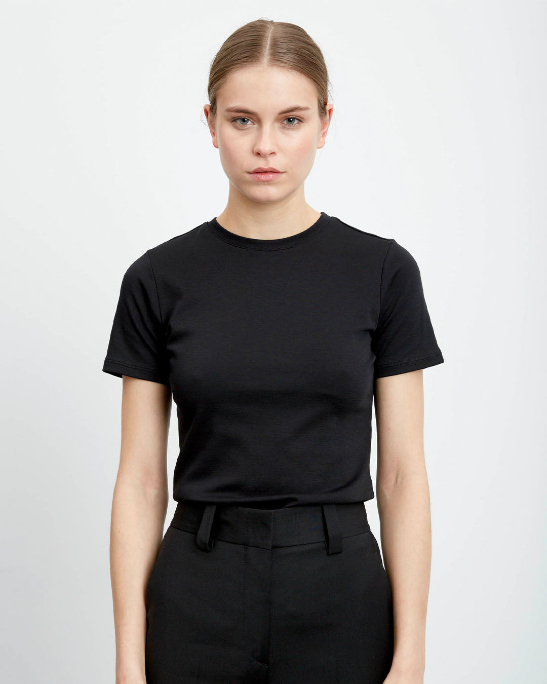 Julie Josephine Roundneck Cotton Jersey Tee