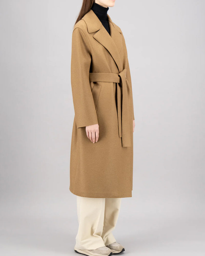 Harris Wharf Belted Long D.B. Coat