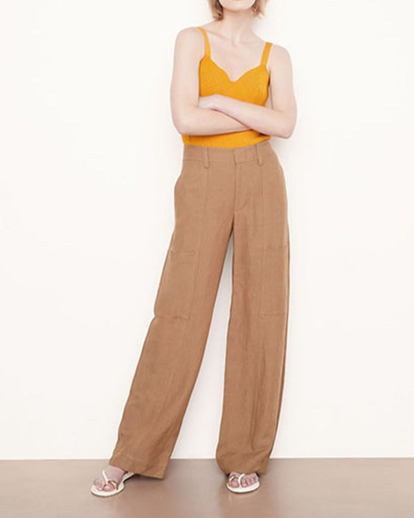 Vince Drop Waist Utility Wide Leg