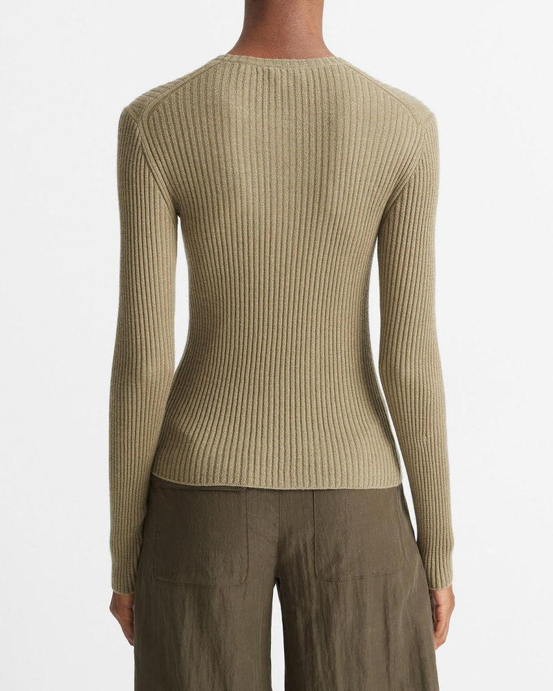 Vince Ribbed Henley